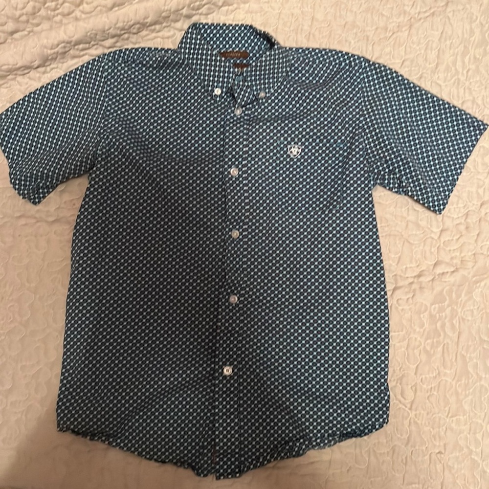 Ariat short sleeve button up